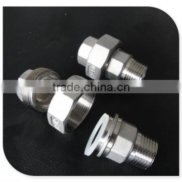 ISO4144 Fittings Inox 316 ENLACE 3 PIEZAS M-H NPT 1/8"-4"