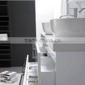 Top Decor Fashion Mordern Floor Stand Design Melamine/MDF Bathroom Vanity Cabinet Sets photo-4