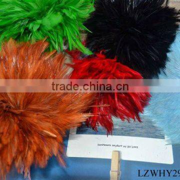 Rooster hackle saddle feather coque tail feathers LZWHY295