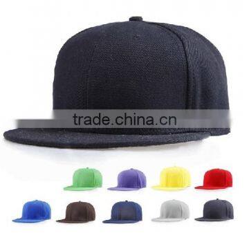 Flat bill custom leather patch logo snapback hats wholesale