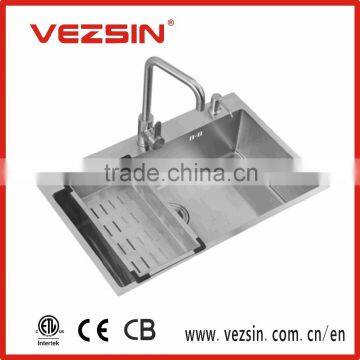 hand made stainless steel sink/kitchen sink