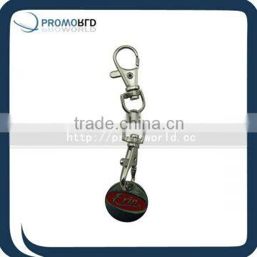 Trolley Coin Keyring
