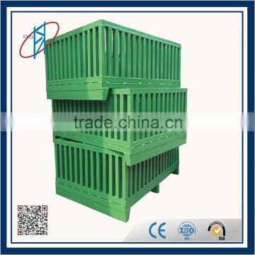 Material handling steel stacking racks