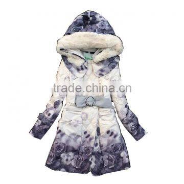 Russia Ladies Winter Long Coat Jacket