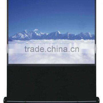 floor stand advertising projection screen/portable floor projector screen