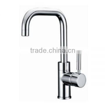 Top quality easy installation thermostatic long neck kitchen faucet