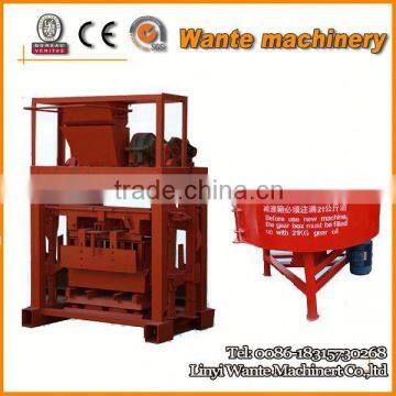 QT40-1 single concrete block making machine