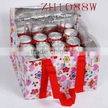 PP woven cooler bag,cooler bag,can cooler bag