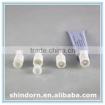 Plastic screw cap plastic caps for tubes of glue adhesive