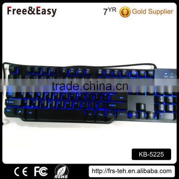 Factory Wholesale Price Led Backlight RGB USB Wired Gamer Keyboard photo-2