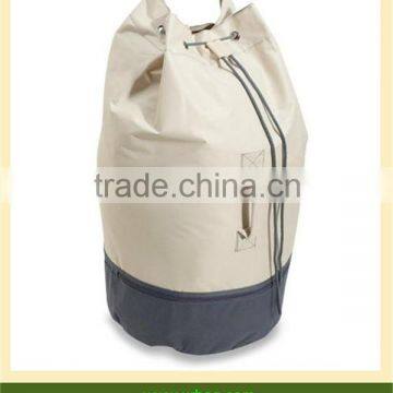 Recycled cotton canvas drawstring storage bag