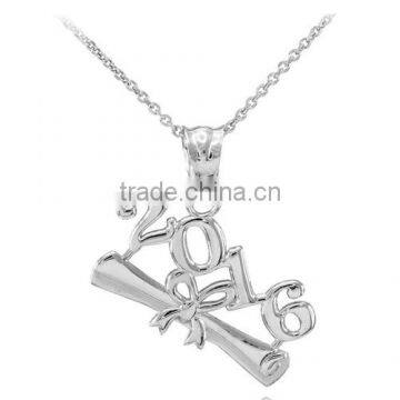 925 Sterling Silver Adorable Lovely "2016" Patter Style