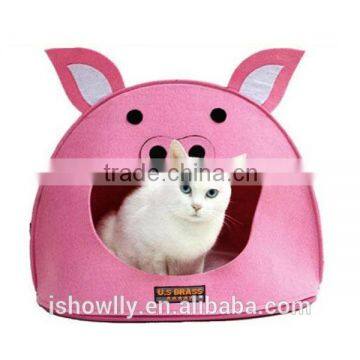 1pcs Luxury Pig Mouth Pet Dog Cat House Removable & Washable Dog Bed Kennel