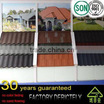  factory supplier Stone Coated Metal Roof Tile