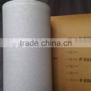 BP86C Dry Zinc Stearate Coated Abrasive Paper Roll Silicon Carbide Kraft Paper Instrument Paint Polishing photo-2