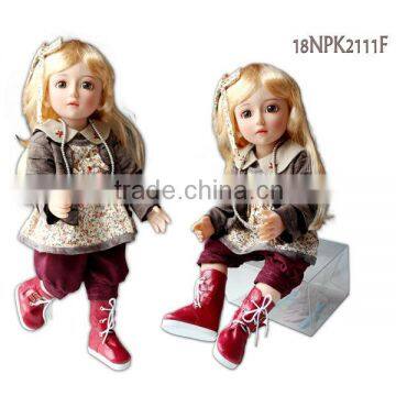 18 inch new design fashion vinyl BJD doll