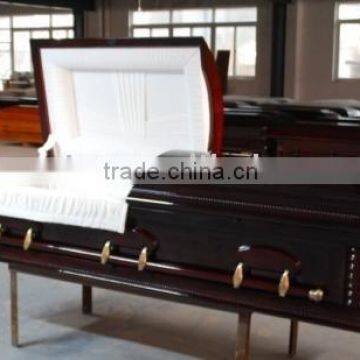 mahogany veneer casket