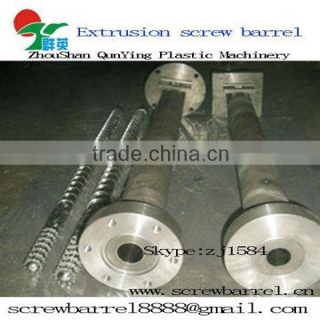 conical single screw and barrel conical twin screw