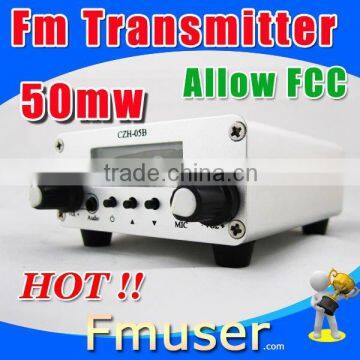 04FSN low power fm transmitter 50mw radio transmitter CZH-05B