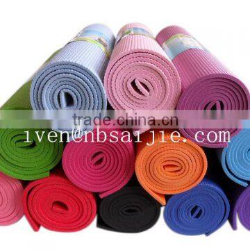 Eco-friendly pvc yoga mat, yoga mat with good quatily