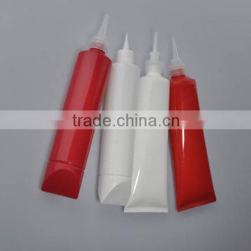 320ml high quality empty plastic tube for fine parallel threads of pneumatic connection