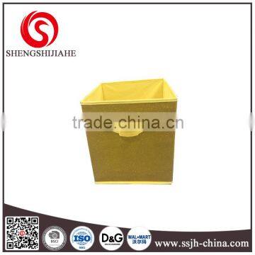 Shiny Non-woven storage box without cover