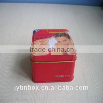 Wholesale gift box wholesale metal can packing box nice rectangular soap packaging box