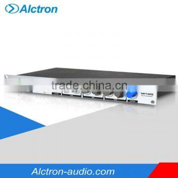 Alctron MP73EQ High-End Microphone/Instrument Preamplifier and Equalizer,Pro Mic/Line Preamplifier, Mic Preamp and EQ