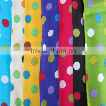 100% WOVEN PRINTED RAYON CHALLIS FABRIC FOR GARMENTS