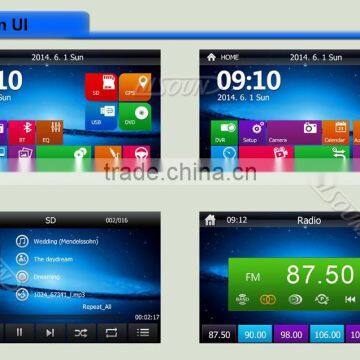 Hot Selling and 6.2'' 2 Din With GPS/ BT Car Stereo Dvd Cassette Player photo-2