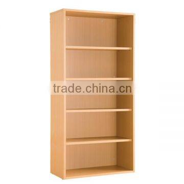 4 Adjustable Shelves High Open Bookcase