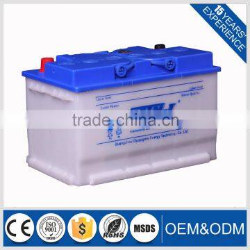 best price 2 years warranty GEL 12v storage battery for car