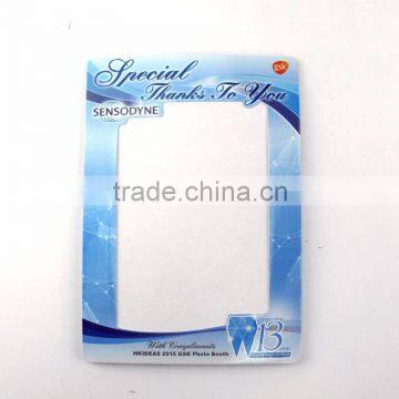 Custom shaped baby boy paper photo two sides photo frame