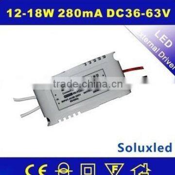 12W 18W plastic case led switching power supply for led light