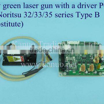 New noritsu green laser gun with a driver PCBType B for QSS32/33/35 series (substitute)