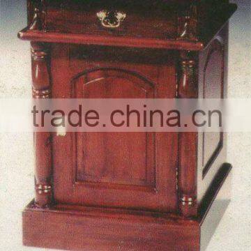 Plain Door Cabinet Mahogany Indoor Furniture.