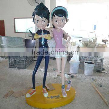 Giant Fiberglass Cartoon Figures for shopping mall