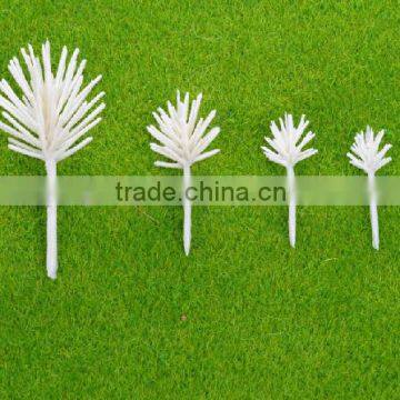model artificial small trees in plastic