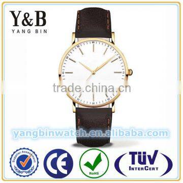 YB high quality nato nylon strap women men watch 316l stainless steel watch