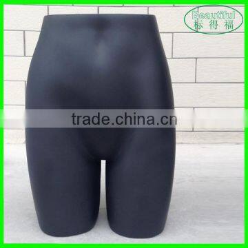 High Quality female plastic bottom mannequin/mannequin bottom /plastic underware holder mannequins