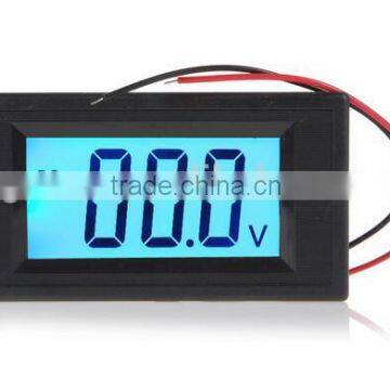 YB5135D three phase digital LCD volt meter DC/AC 2V 30V 200V 500V voltmeter with blue screen