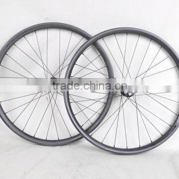 2014 new products 27.5er MTB wheels New 35mm hookless wide rims carbon MTB wheels