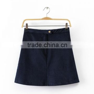 cheap china wholesale clothing corduroy a line skirt