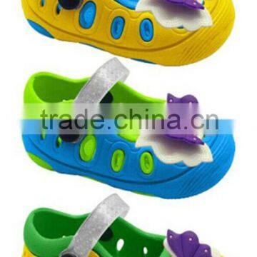 2016 new sample fashion eva kid clogs kid summer clogs