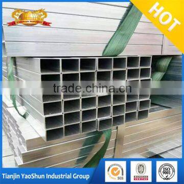 Z30 Z40 Z60 Pre Galvanized Square Rectangle Steel Pipe Tube Hollow Section