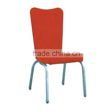 high grade high back stackable restaurant dinning chair with shaking back