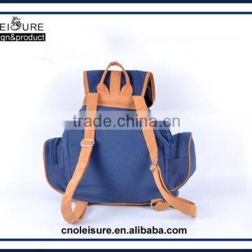 Vintage Men's Backpack Hiking Travel Military Satchel School Bag Rucksack Designer Backpack photo-3