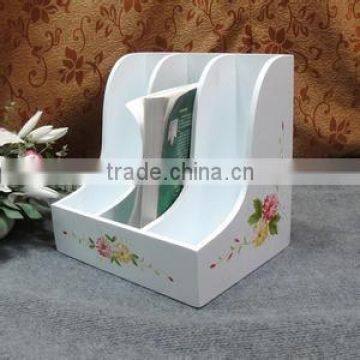 Chinese Supplier Luxuy Wooden Fily Holder With Drawer,document Holder for Office Use photo-4