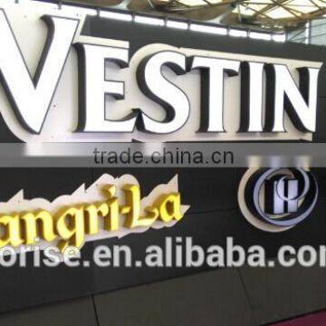 Outdoor advertising LED letter,stainless steel letter,acrylic LED light letters