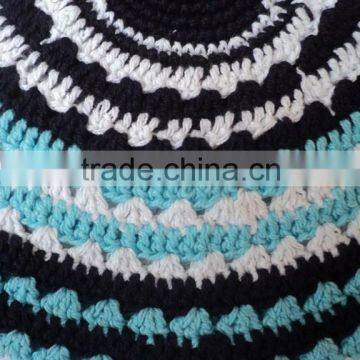 2015 New Crochet Kippah/hand Made Knitted Kippot/judaica Kippah / Cotton Hand-made Kippah photo-2
